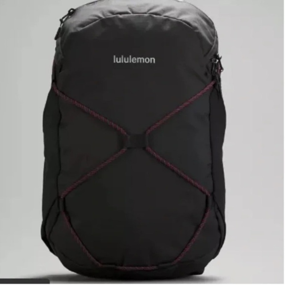 Lululemon ripstop paracord backpack unisex black